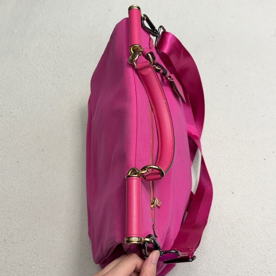 DOLCE&GABBANA 핑크 토트 크로스백 상품이미지6