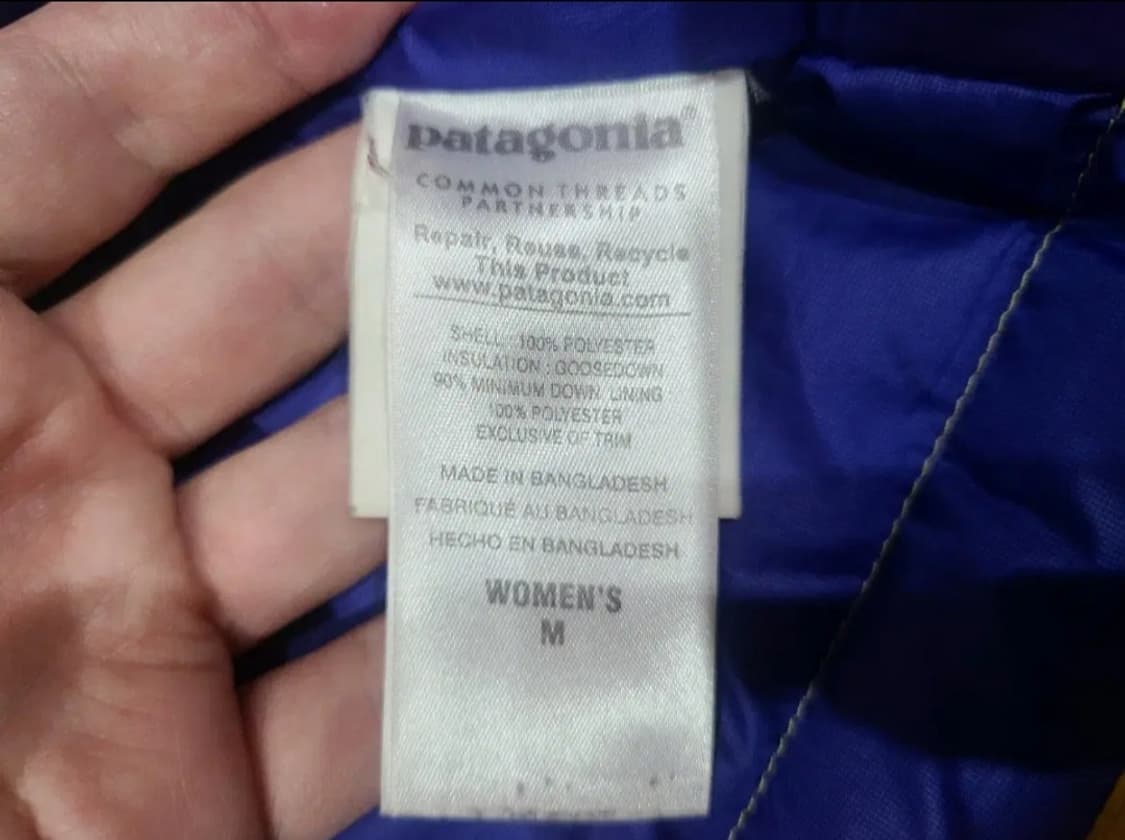 파타고니아 다운스웨터 우먼스 M 상품이미지5