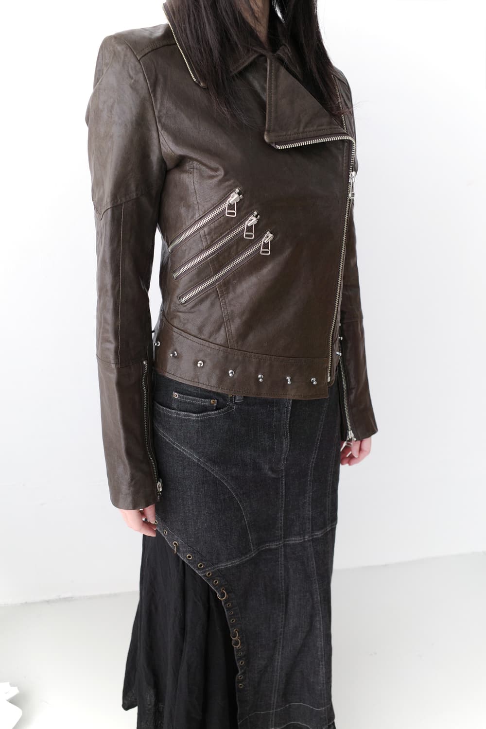 codes combine) zipper sheepskin leather 상품이미지8