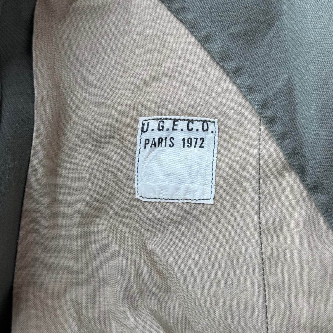 70‘s 프랑스군 M64 필드자켓 108L (희소) 상품이미지4