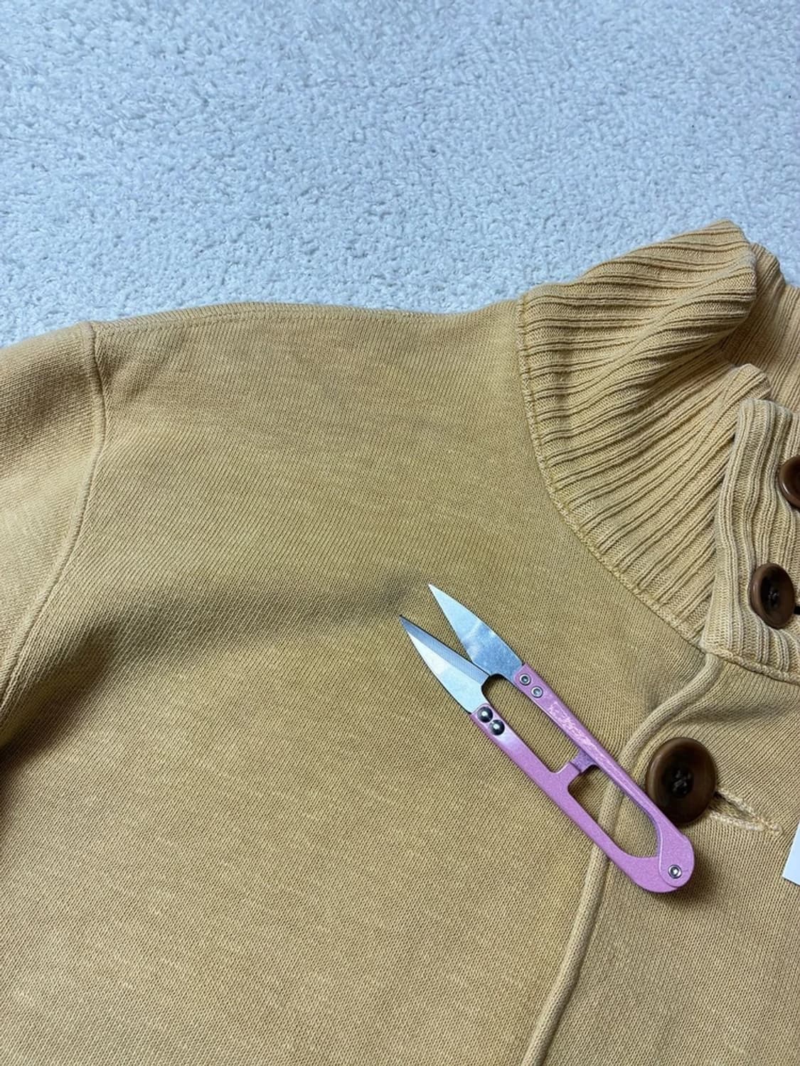 캐피탈 KAPITAL 헤비코튼 니트 자켓 PN7972 상품이미지4