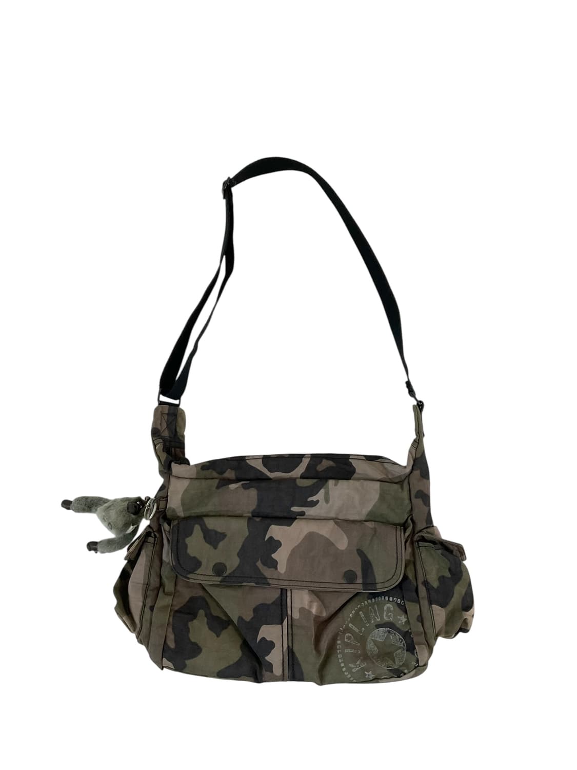 키플링 카모패턴 포켓 크로스백 상품이미지1