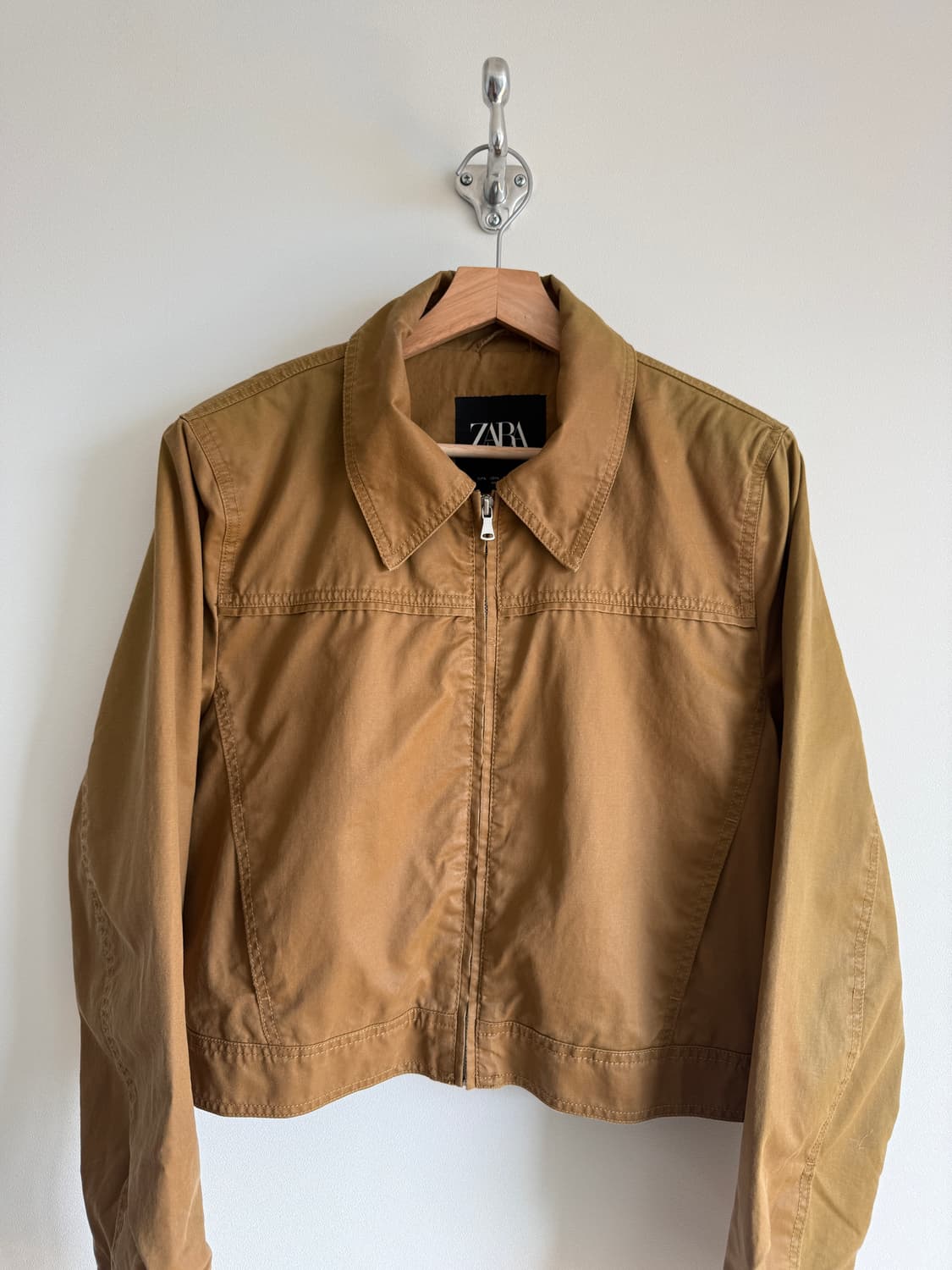 자라(ZARA) 코팅 코튼 자켓 상품이미지2