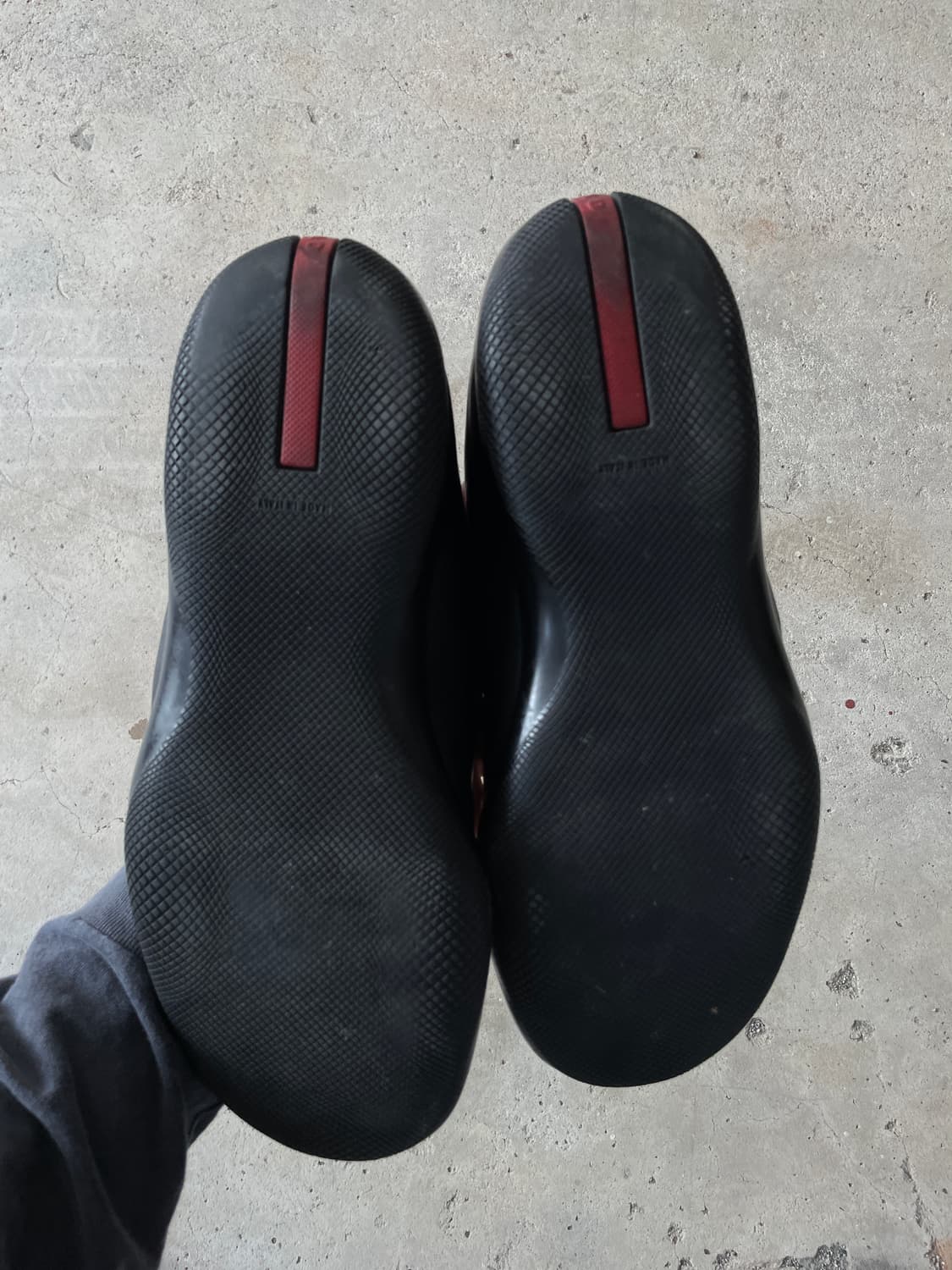 00s Prada Sports Buckle Black Loafers  상품이미지9