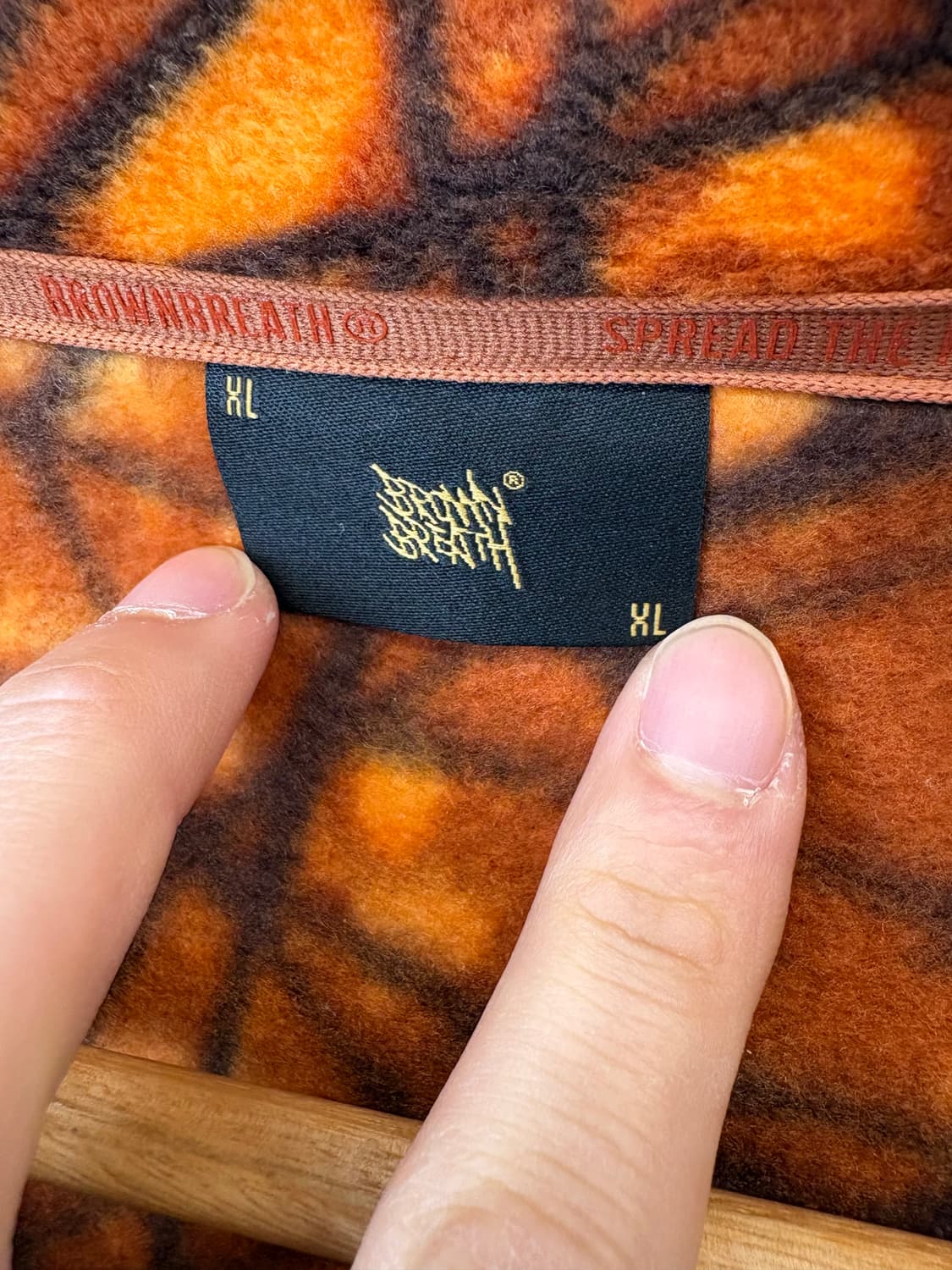 브라운브레스 스프레드패턴 후리스 자켓 상품이미지6