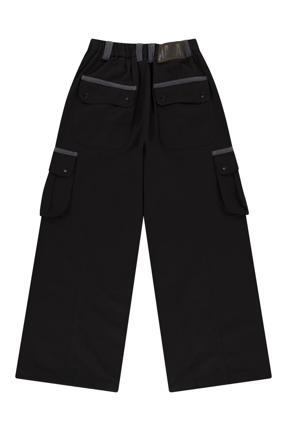 아캄 핀턱 카고팬츠 블랙 2사이즈 aakam 상품이미지5