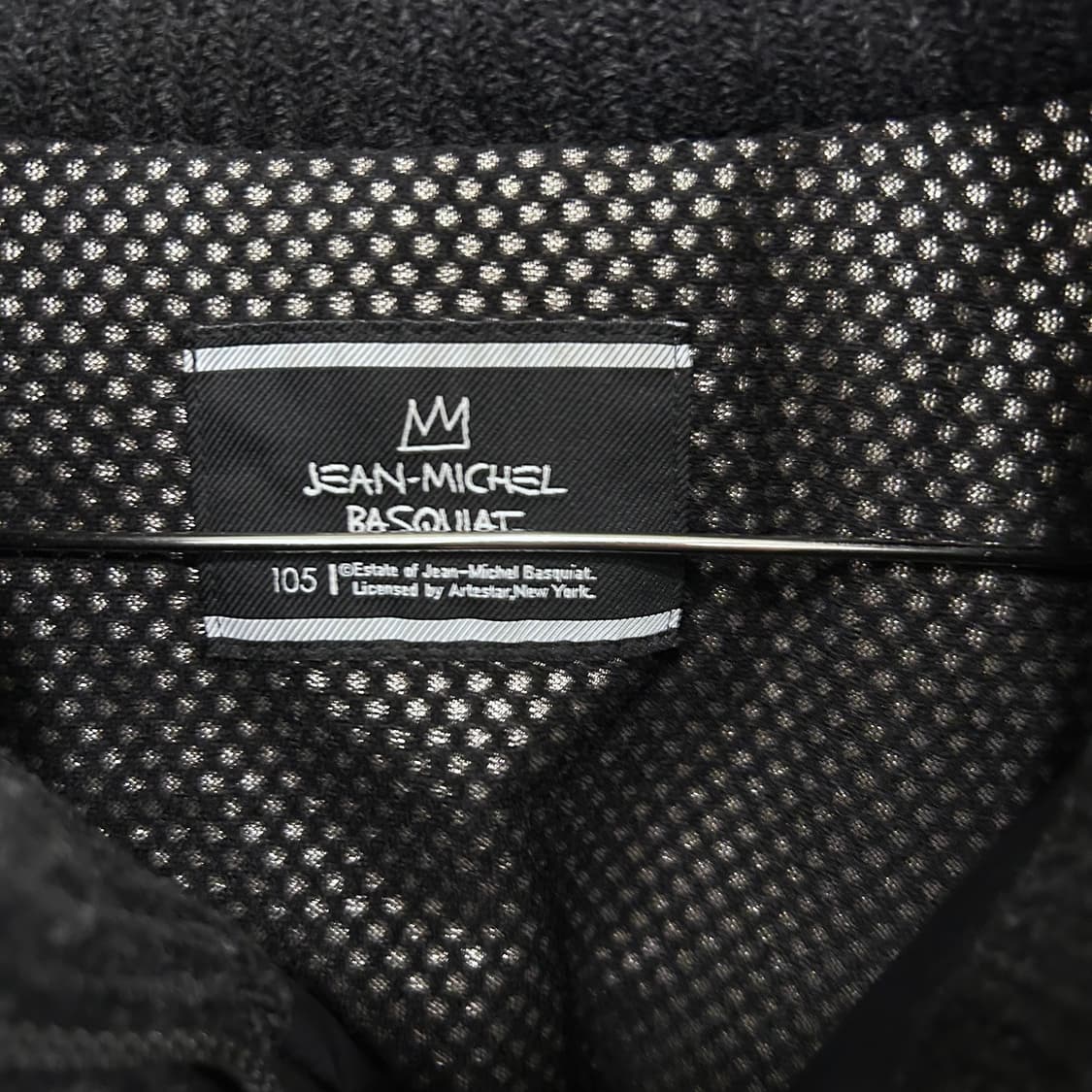 장 미쉘 바스키아 구스다운 퀼팅 니트 경량패딩 상품이미지3