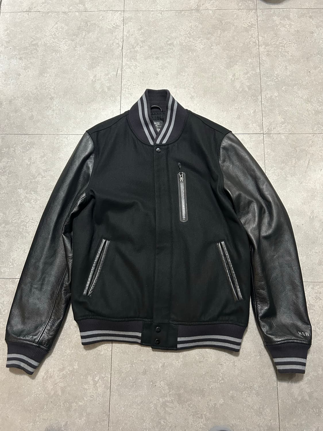 00s 나이키 NSW  디스트로이어 빈티지  바시티 자켓  105size 상품이미지1