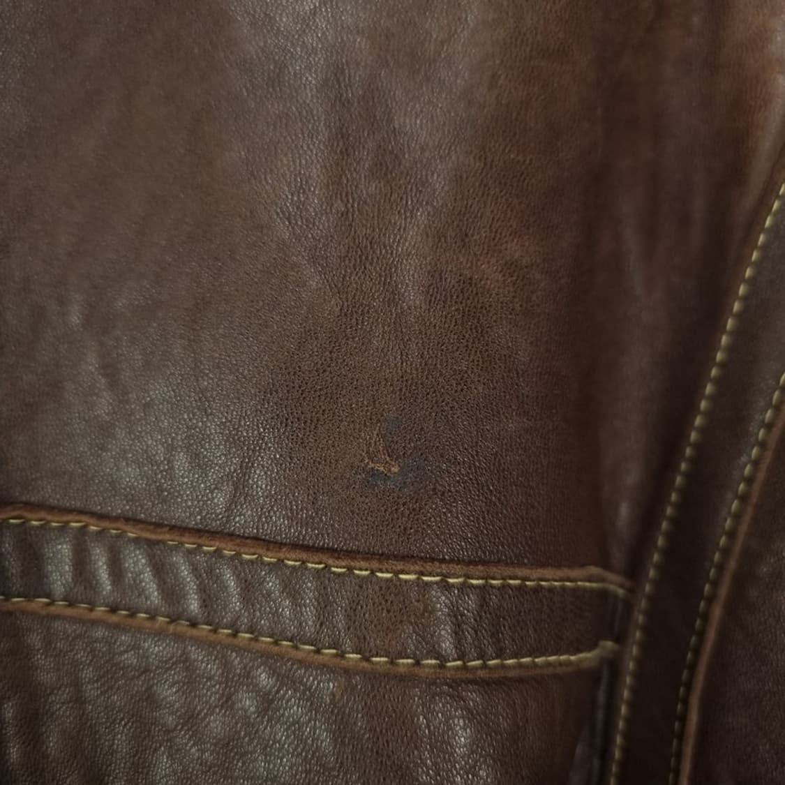 [빈티지] 리얼 쉽스킨 양가죽 무스탕 무톤 자켓 M19204 상품이미지10