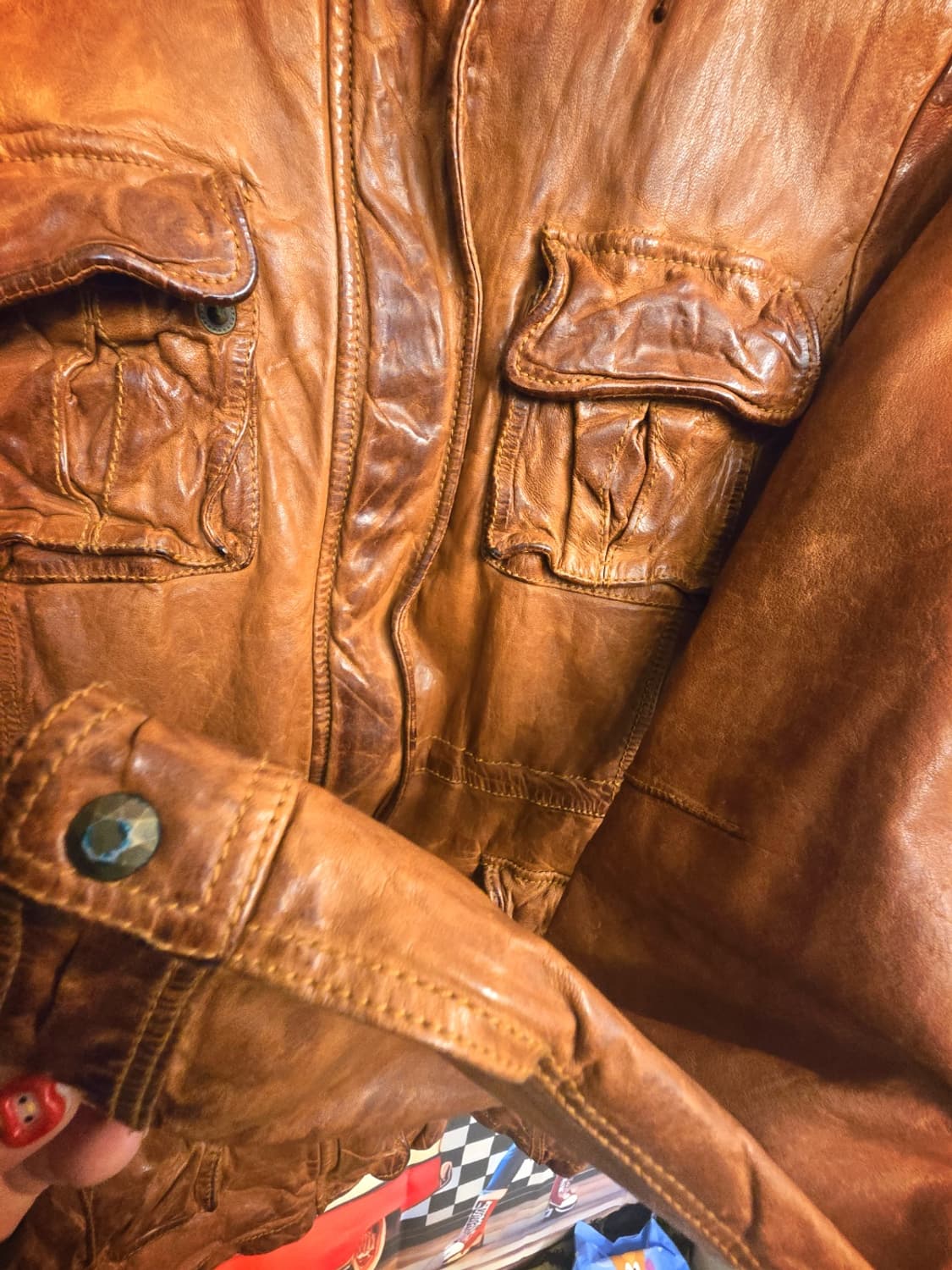 일본 G.O.A.(고아) 후디 양가죽 빈티지재킷 상품이미지1