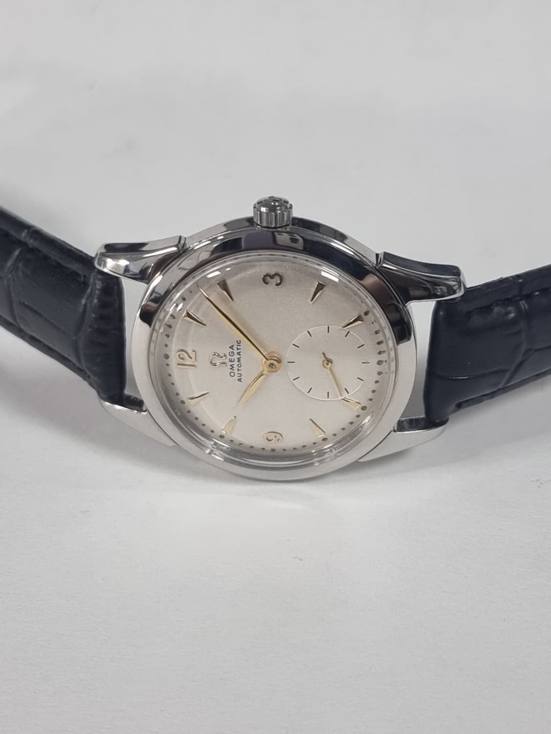OMEGA 정품 오메가 독립초침 시계 1947년도 빈티지 자동35mm 상품이미지1