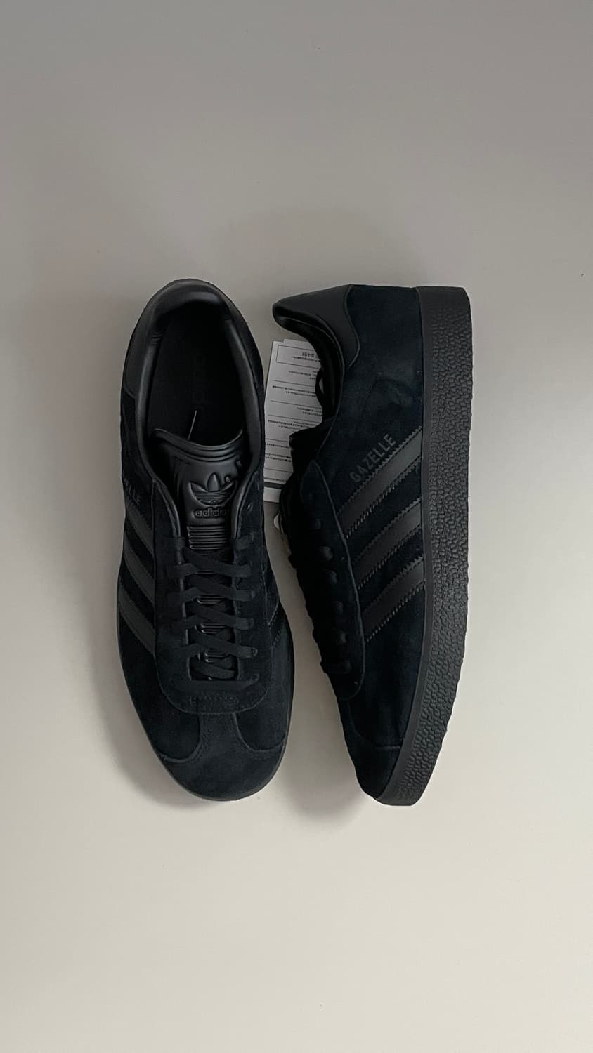 새상품 박스포함 아디다스 가젤 트리플 블랙 270 상품이미지2
