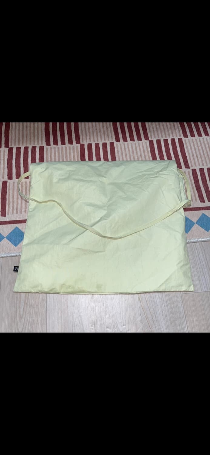 🏷️ 로우클래식 업사이클링 에코백 새상품 / 옐로우 상품이미지4