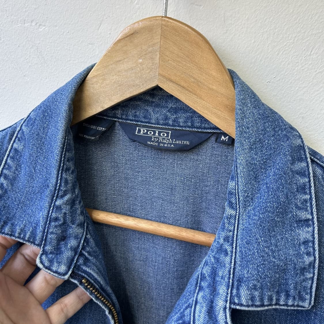 15509 - 폴로 랄프로렌 데님 블루종 자켓 상품이미지4