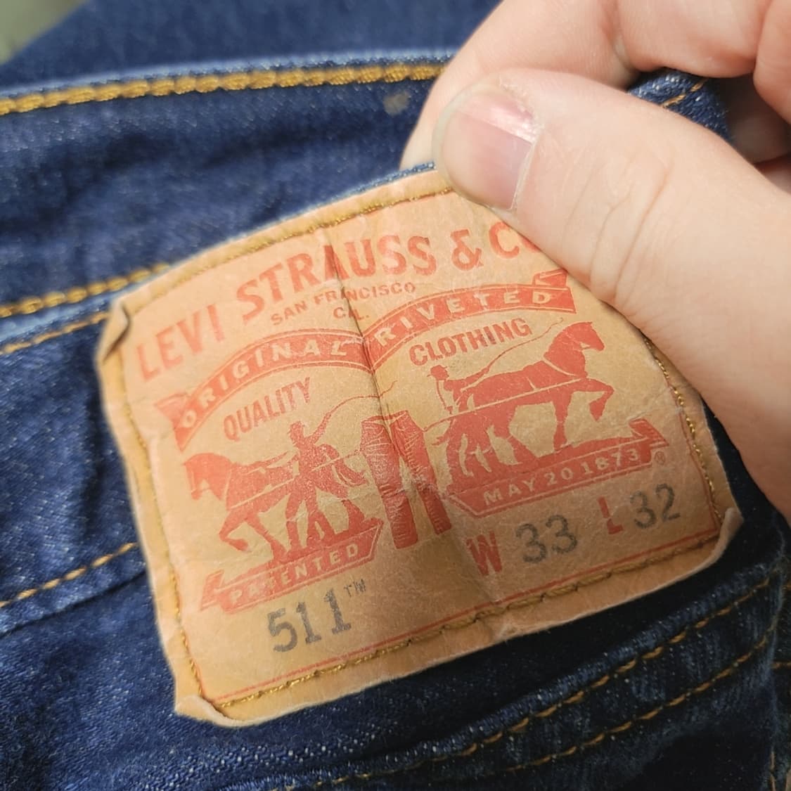 [33] 리바이스 511 청바지 상품이미지3