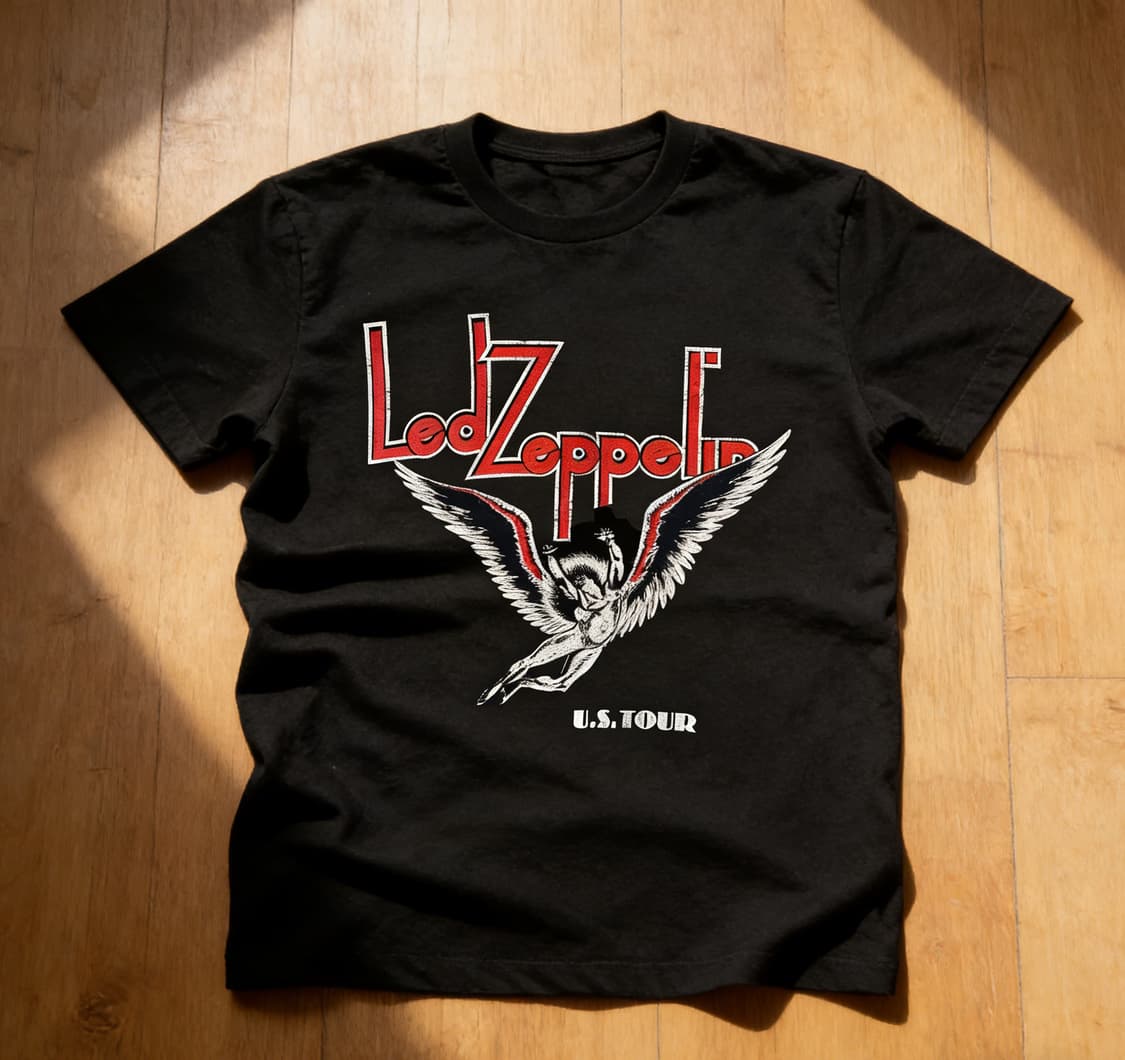 [새상품 L사이즈] Led Zeppelin 커스텀 반팔 (U.S.TOUR 상품이미지1