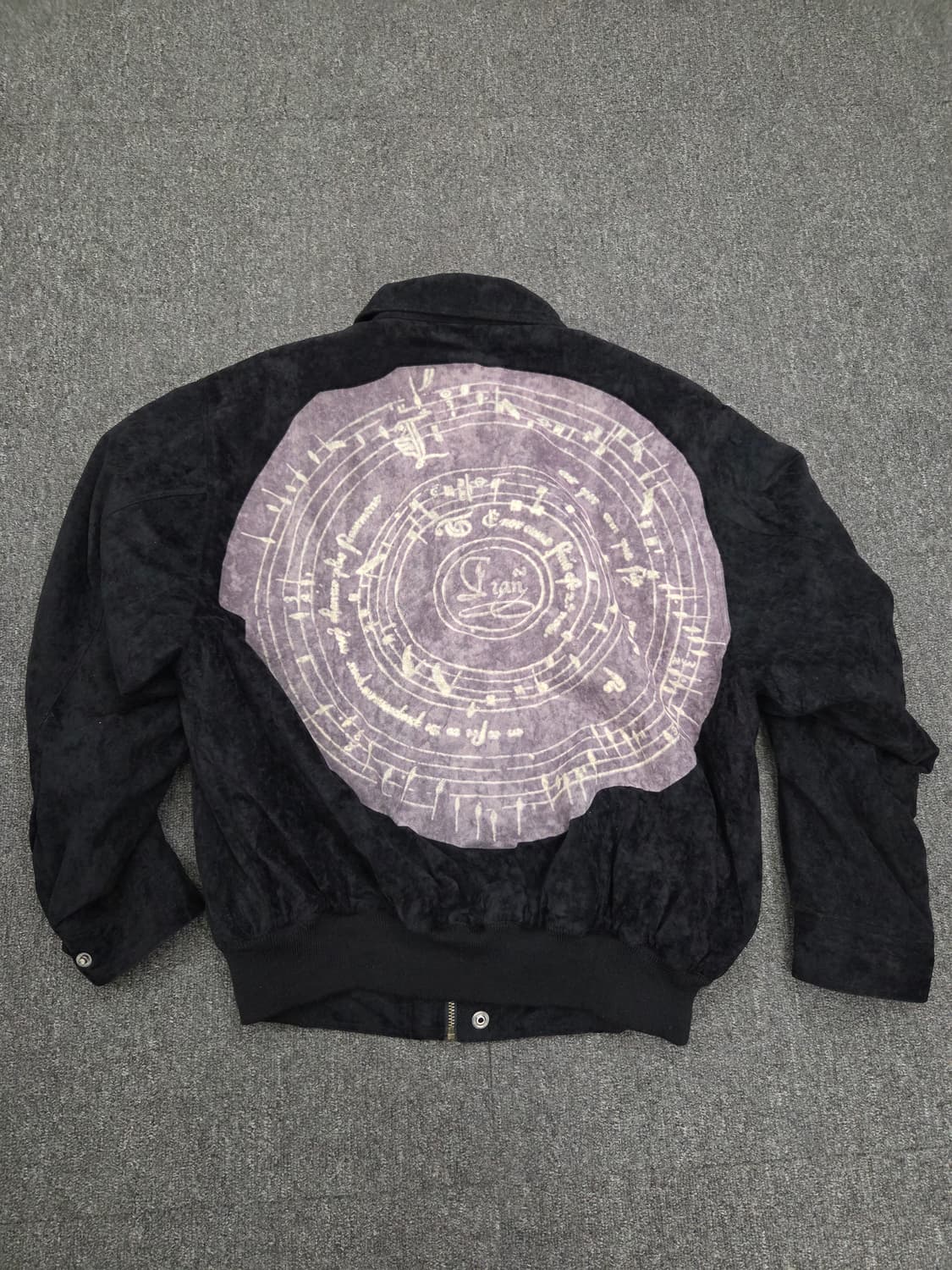 90's 재패니즈 빈티지 블루종 자켓 상품이미지6