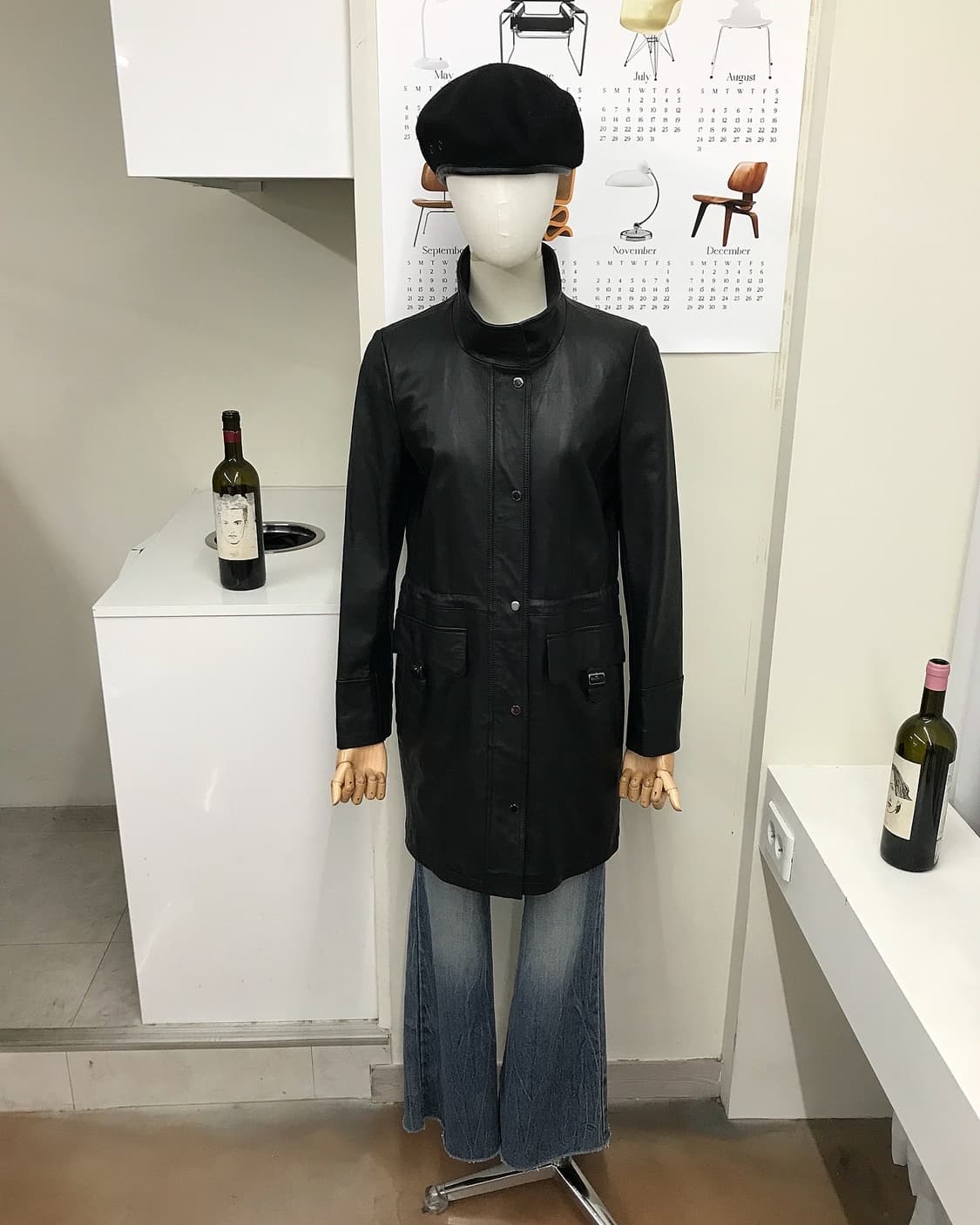 조르쥬레쉬 리얼 레더 롱 자켓 상품이미지8