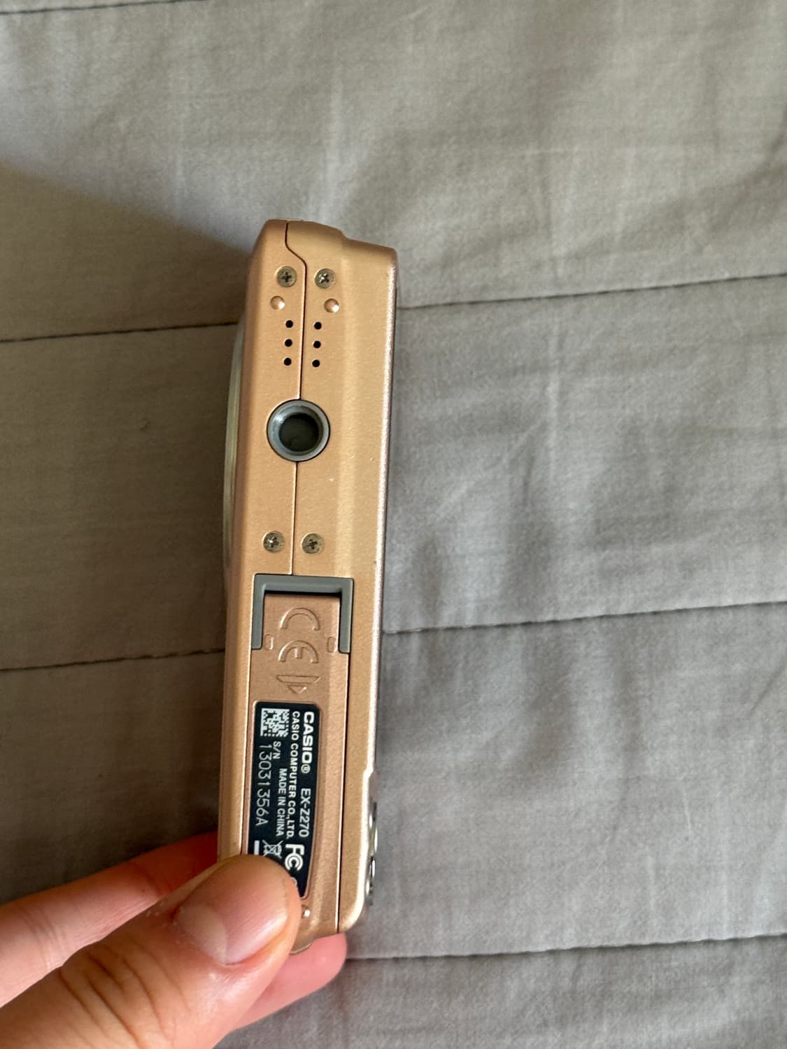 준민트급! 카시오 엑슬림 Z270 로즈골드 빈티지 디카 디지털 카메라 상품이미지2