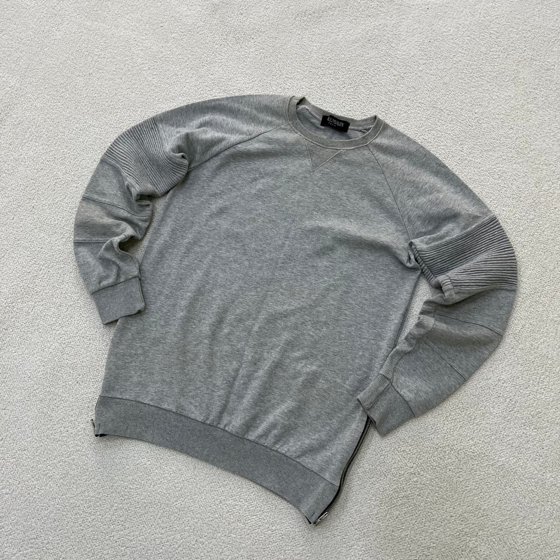 실측확인 발망 긴팔 맨투맨 0325M 상품이미지1