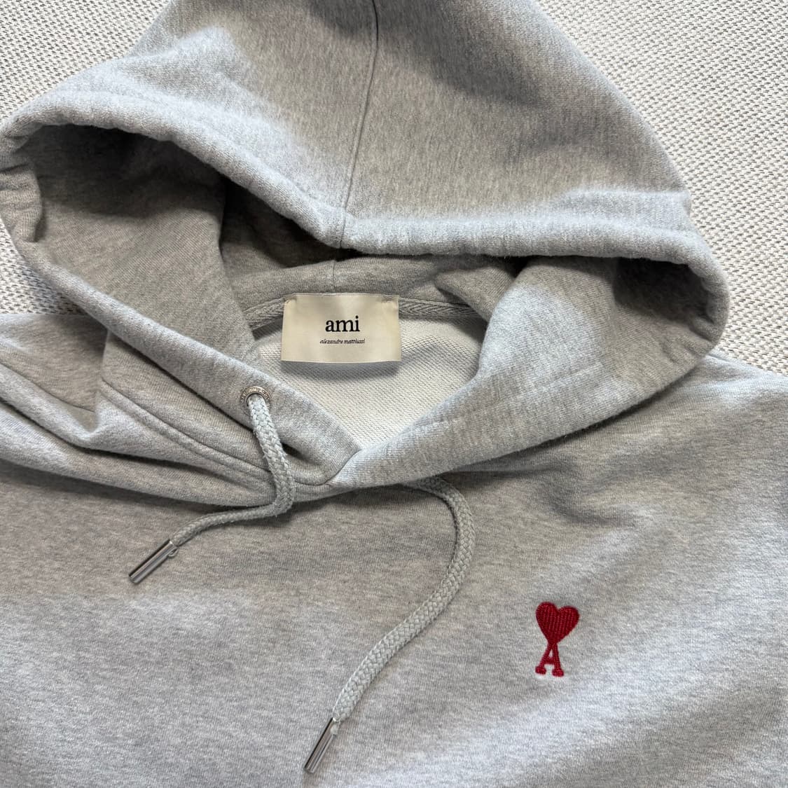 아미 스몰 하트 로고 후드티 상품이미지2