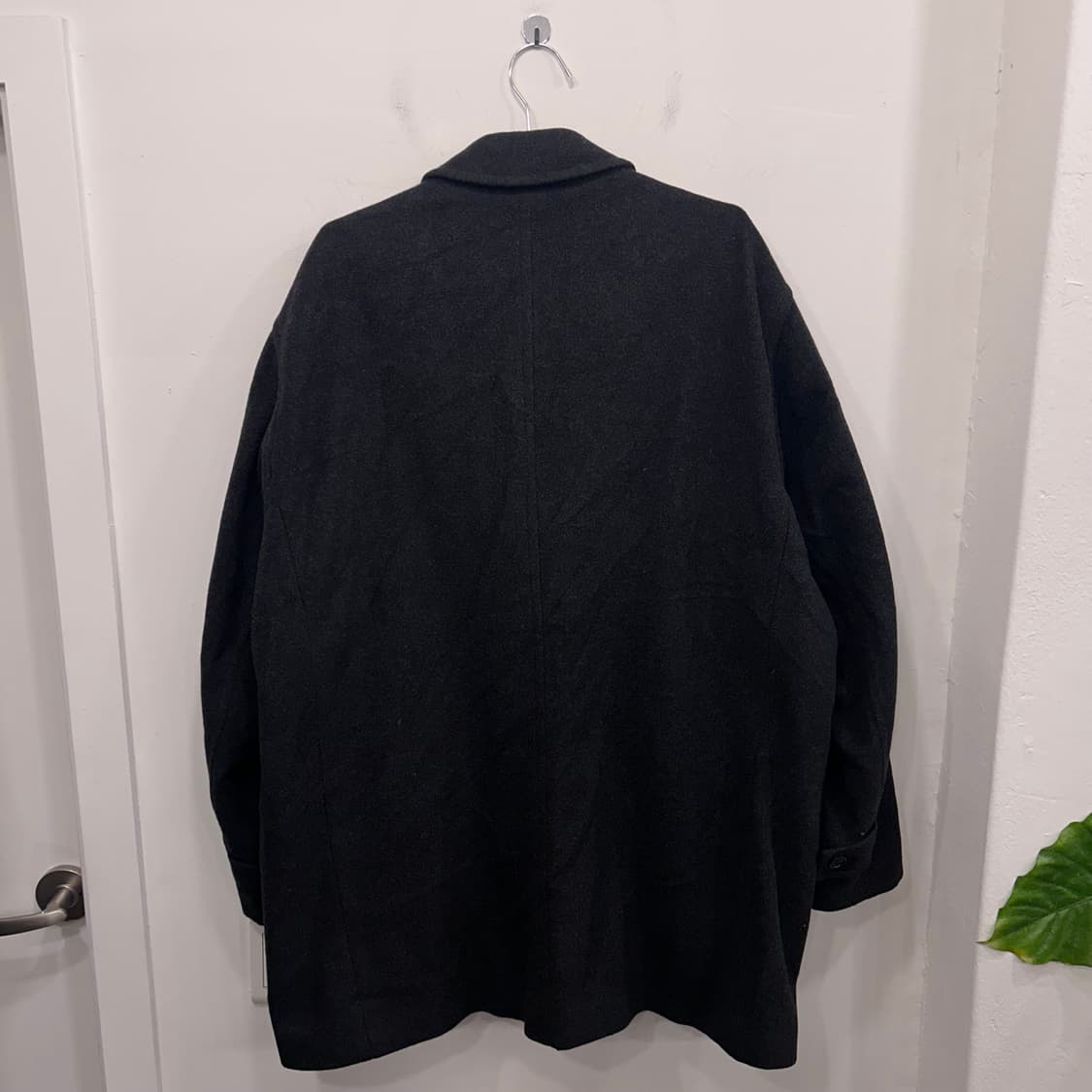 런던포그 울 헤링본 카라 집업 누빔 코트 상품이미지5