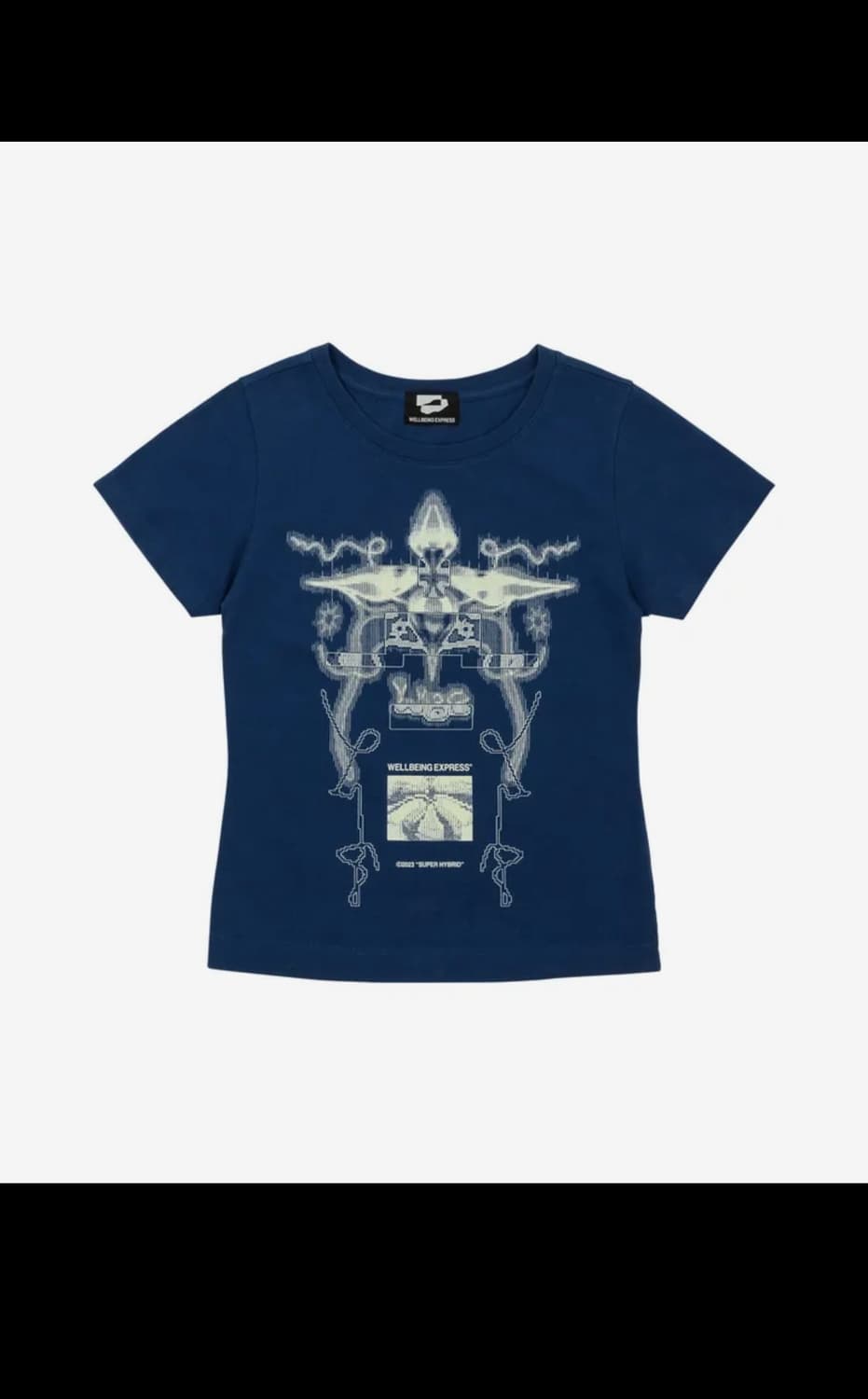 Digital Tattoo Tee Renewal Navy 상품이미지1
