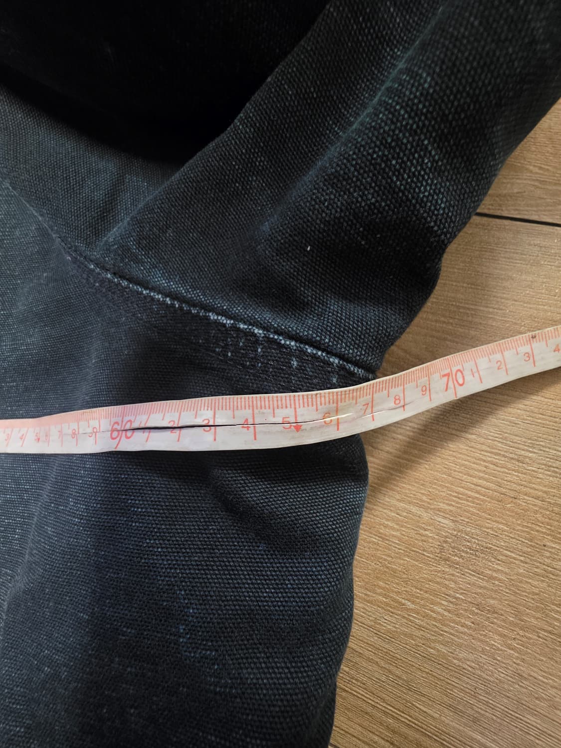 칼하트워크자켓 M사이즈(추정) 블랙 상품이미지4