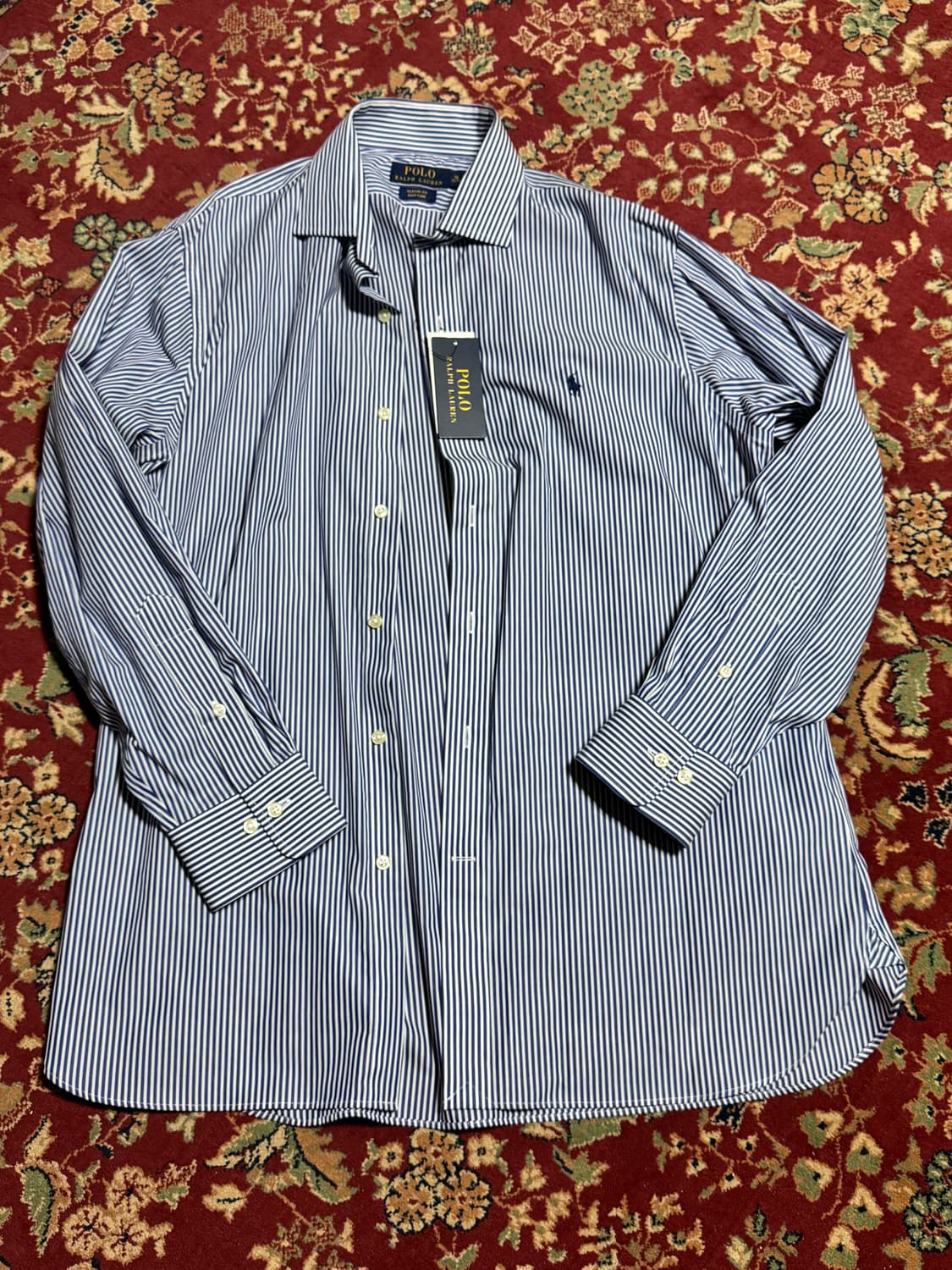 폴로 polo 포플린 셔츠 클래식 16 32/33 상품이미지1