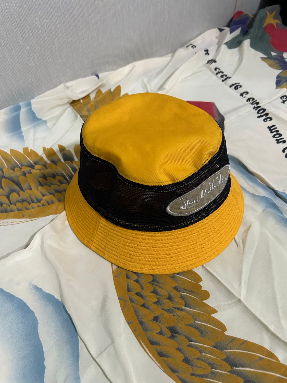 본더치 옐로우/블랙 버킷햇 상품이미지1