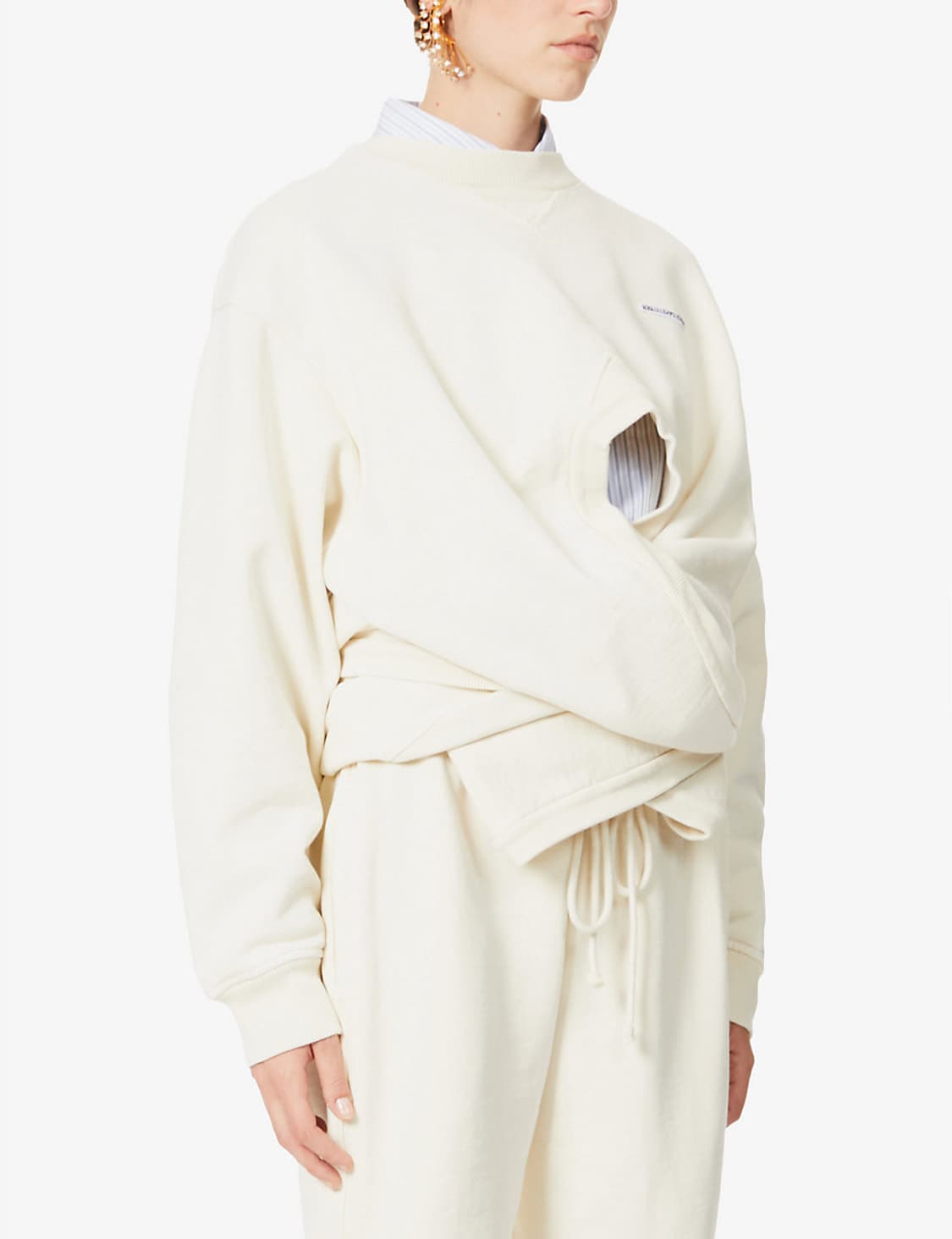 Y PROJECT wrap sweatshirt 상품이미지2