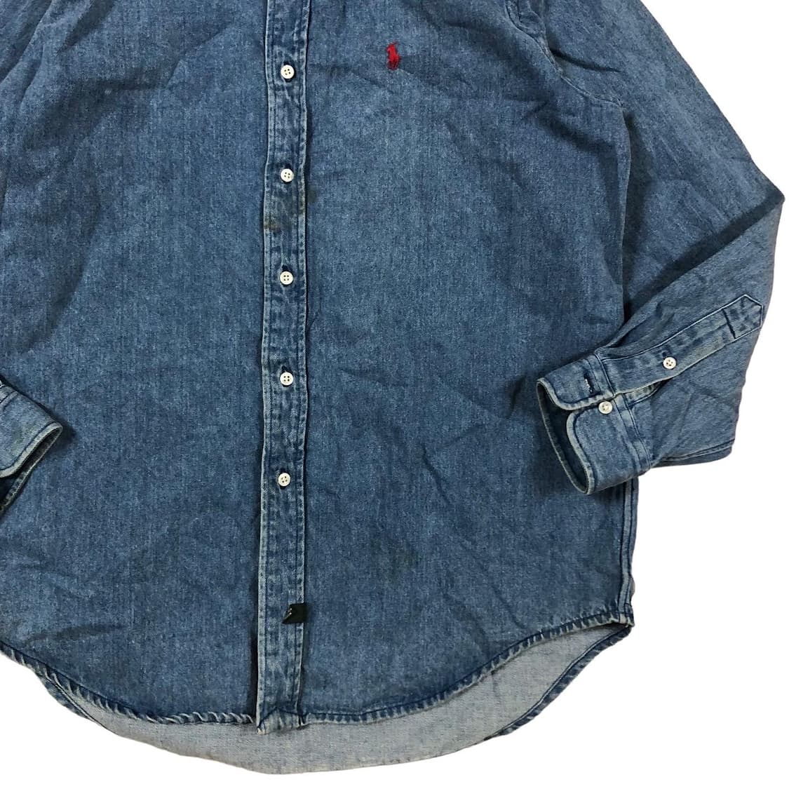 [M~L] 폴로컨트리 데님 긴팔 셔츠 상품이미지3