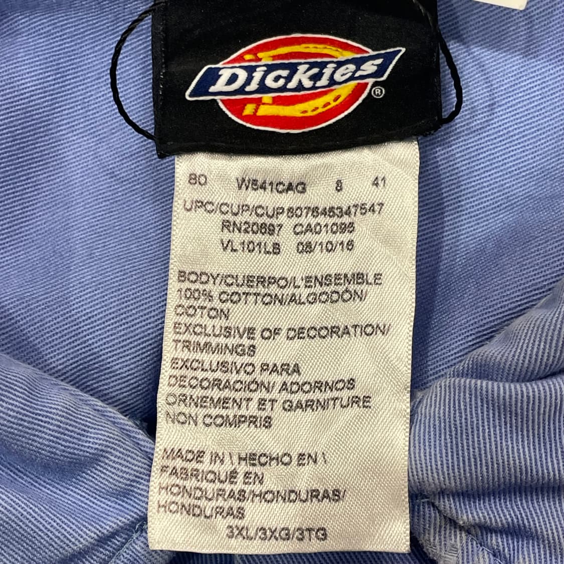 (3XL) Dickies 디키즈 하이비스 워크 셔츠 상품이미지5