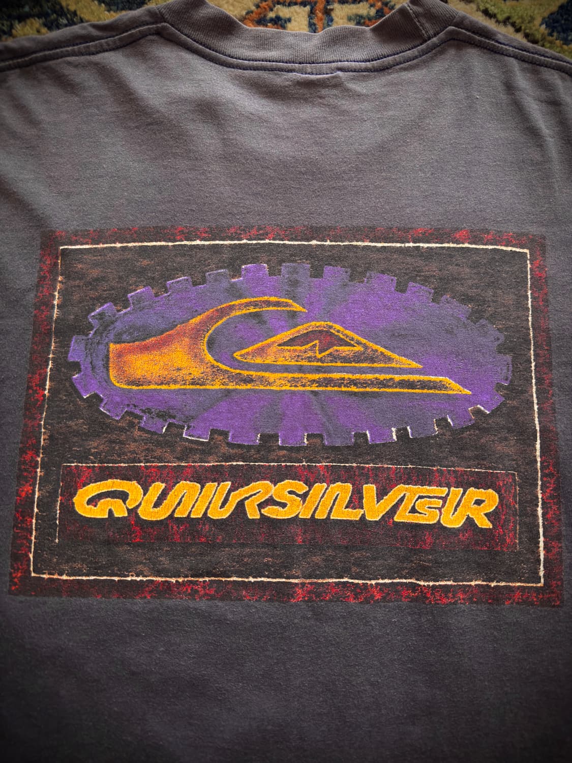 90s Quiksilver SunFaded Graphic T shirt 상품이미지3