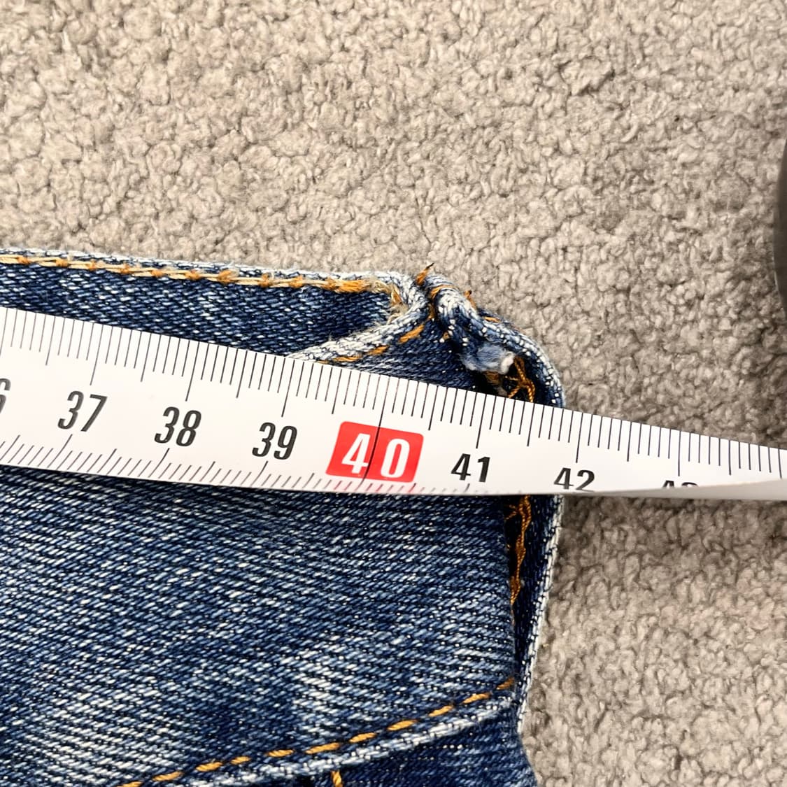 32 버커루 워싱 데미지 디스 데님 팬츠 상품이미지6