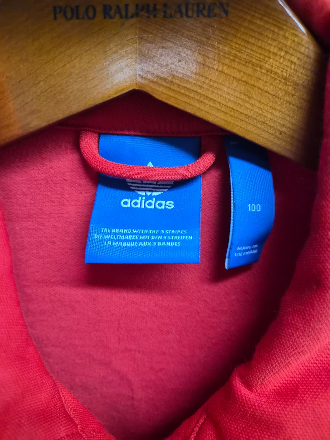 L) 아디다스 블럭 컬러 트랙탑 져지 팝니다 상품이미지3