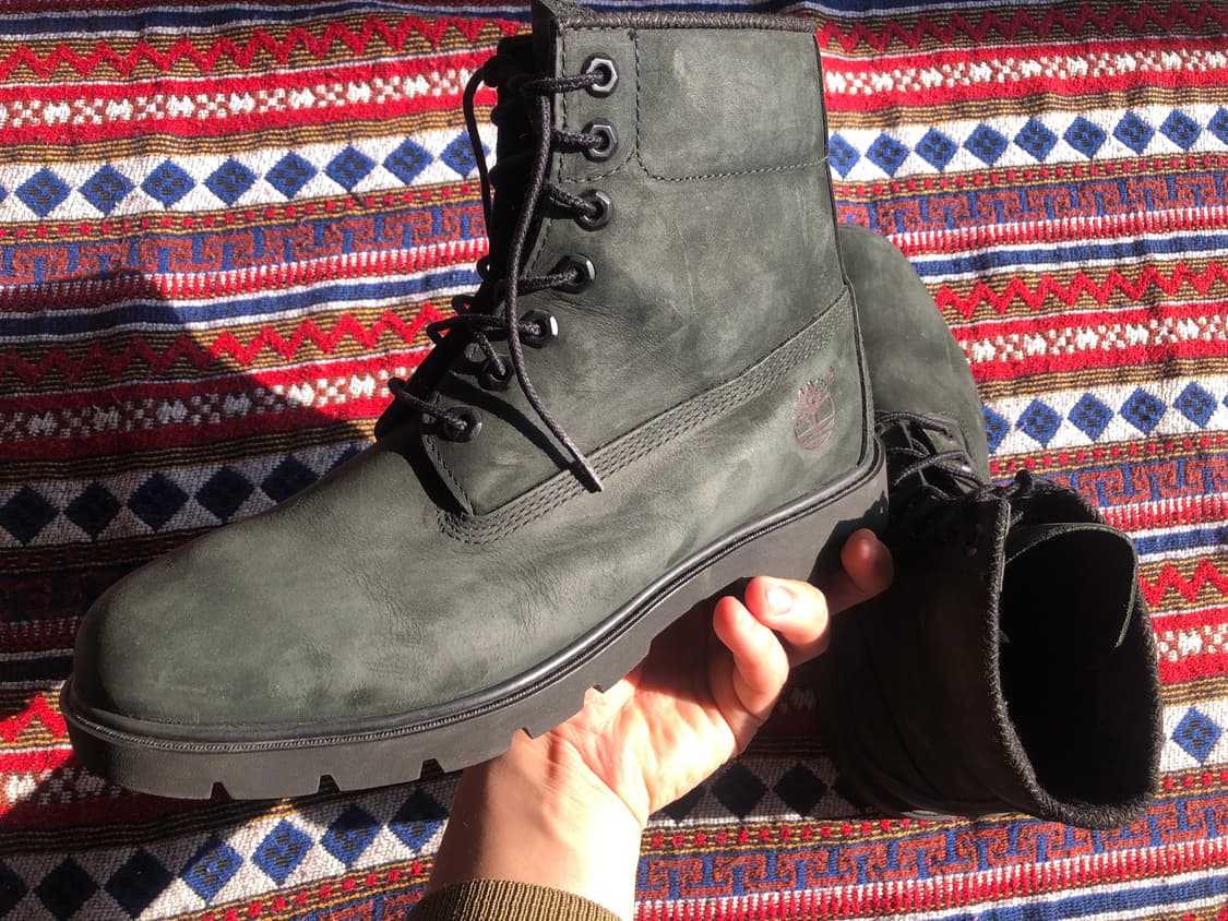 팀버랜드 6인치 블랙 부츠 270 상품이미지1