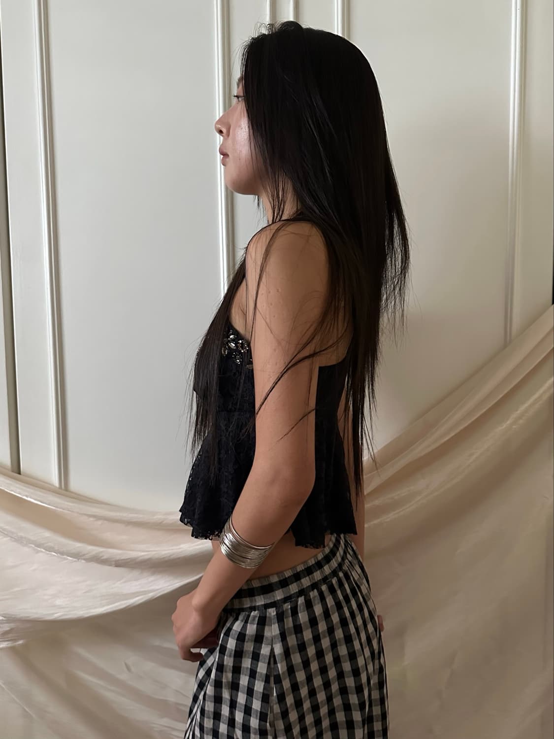  lace glow flower sleveless 상품이미지3