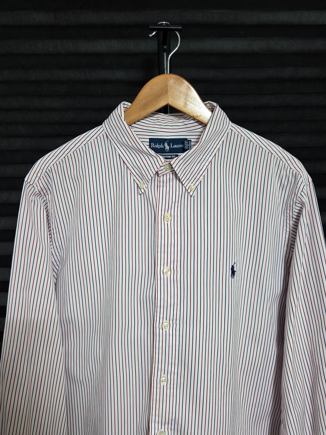 [폴로 랄프로렌] 커스텀 핏 멀티 스트라이프 코튼 셔츠 | 00154 상품이미지2