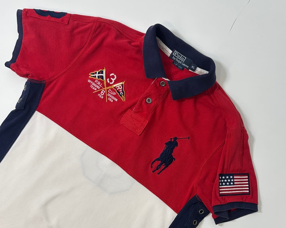 폴로 빅포니 성조기 럭비 셔츠  상품이미지6