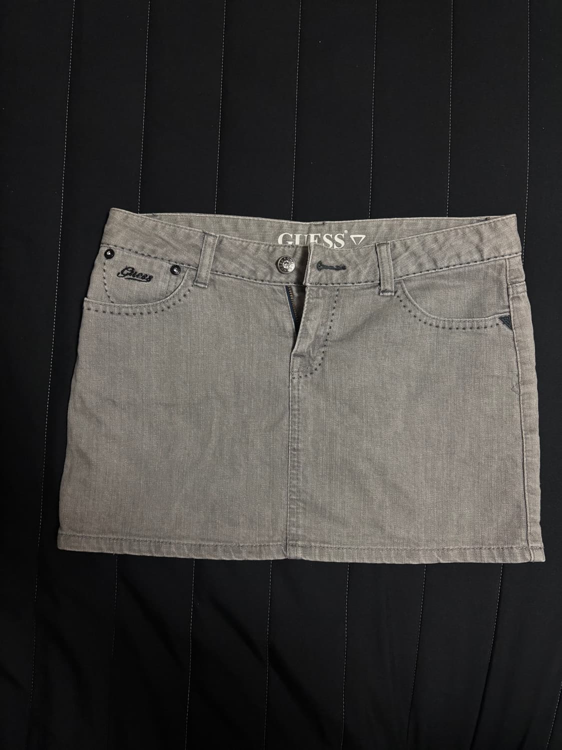 guess 빈티지 그레이 치마 y2k 상품이미지1