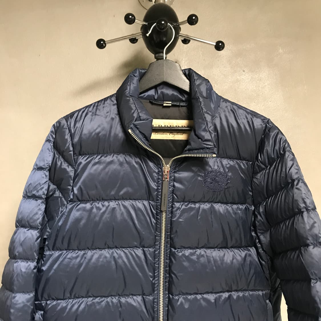 버버리 패딩 네이비 M 상품이미지2