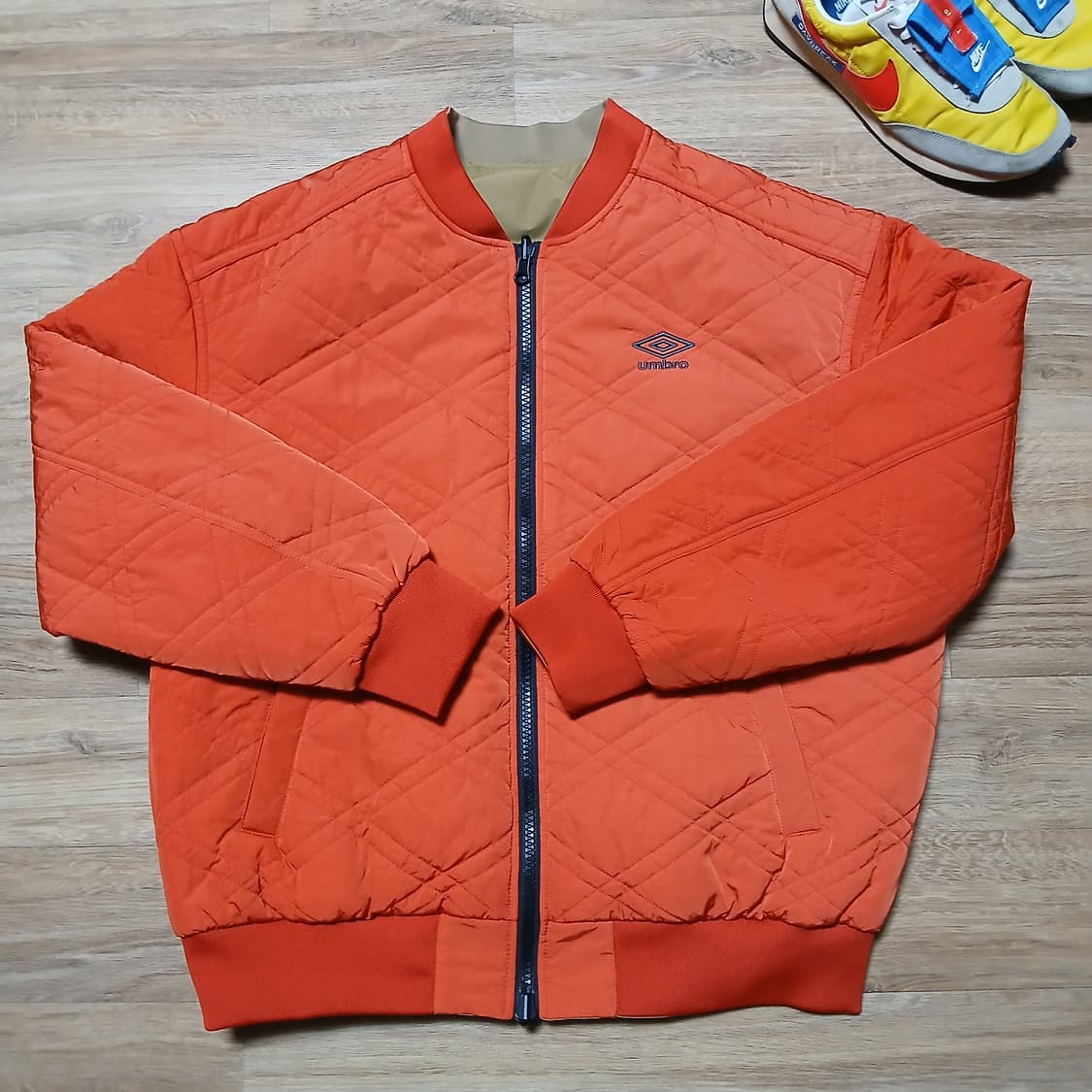 UMBRO 엄브로 투웨이 깔깔이 퀄팅 패딩 자켓 점퍼 상품이미지4