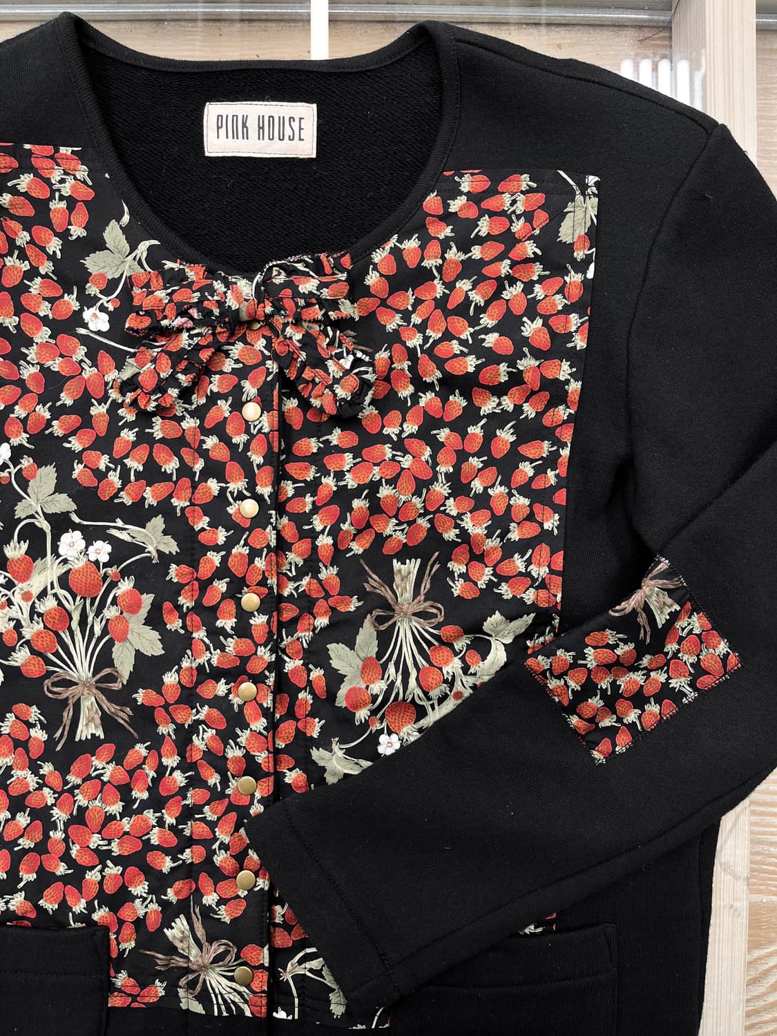 핑크하우스 스트로베리 리본 가디건 상품이미지4