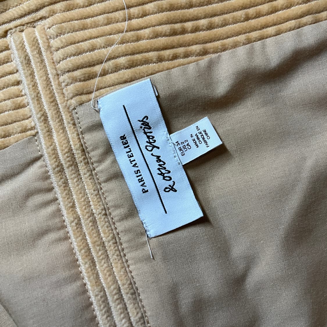 앤아더스토리즈 코듀로이 자켓 상품이미지5