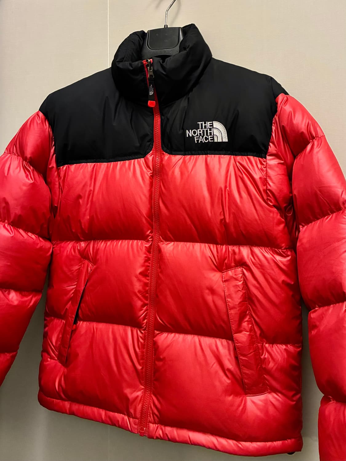 (S/97)노스페이스 1996 골드윈 레트로 눕시 700 패딩 레드 상품이미지2