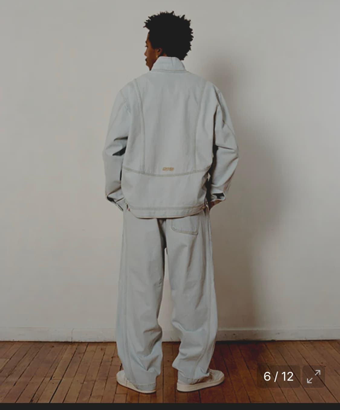 위캔더스(WKNDRS) 벌룬 데님 팬츠 판매합니다. 상품이미지3