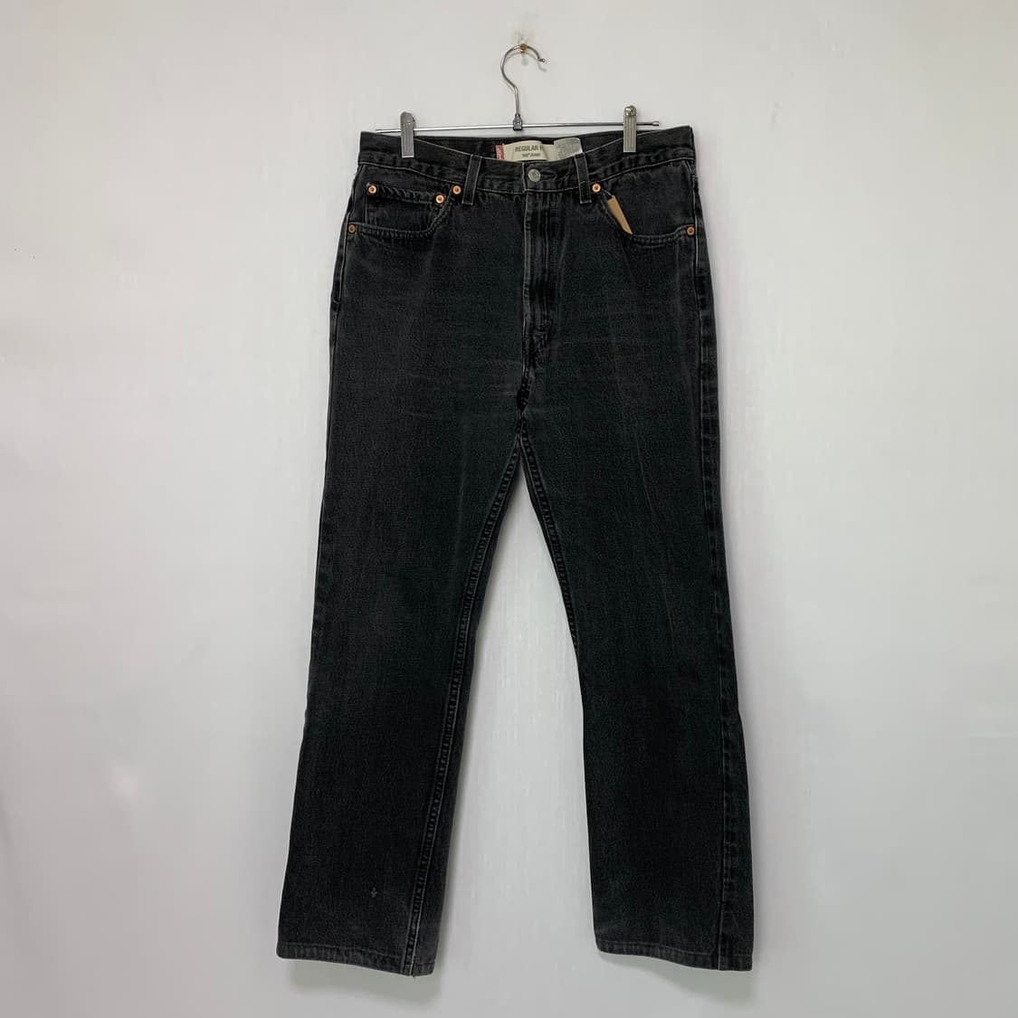 리바이스 흑청 바지 빈티지 데님팬츠 32인치 상품이미지1