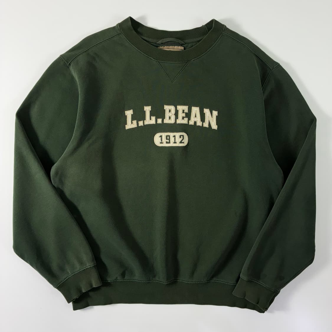 L.L bean 엘엘빈 90‘s 스펠 자수 맨투맨 상품이미지1