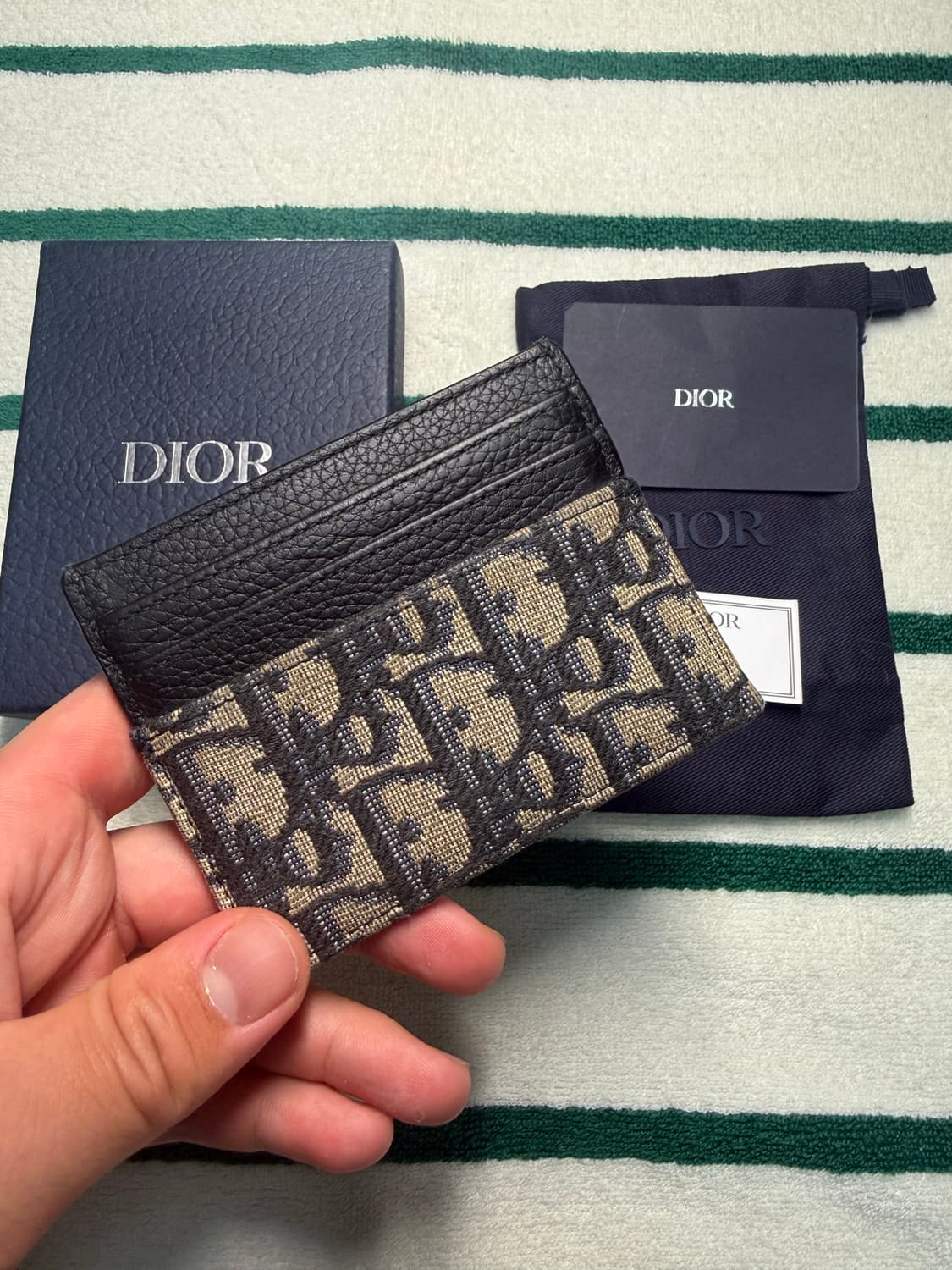 디올 오블리크 카드지갑 상품이미지3